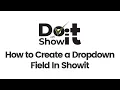 How to Create a Dropdown Form in Showit