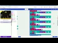 Binary clock using MicroBit platform