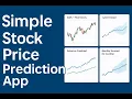 End-to-End Stock Price Forecast Web App Streamlit Prophet Tutorial