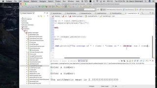 While loops Averaging program part 2