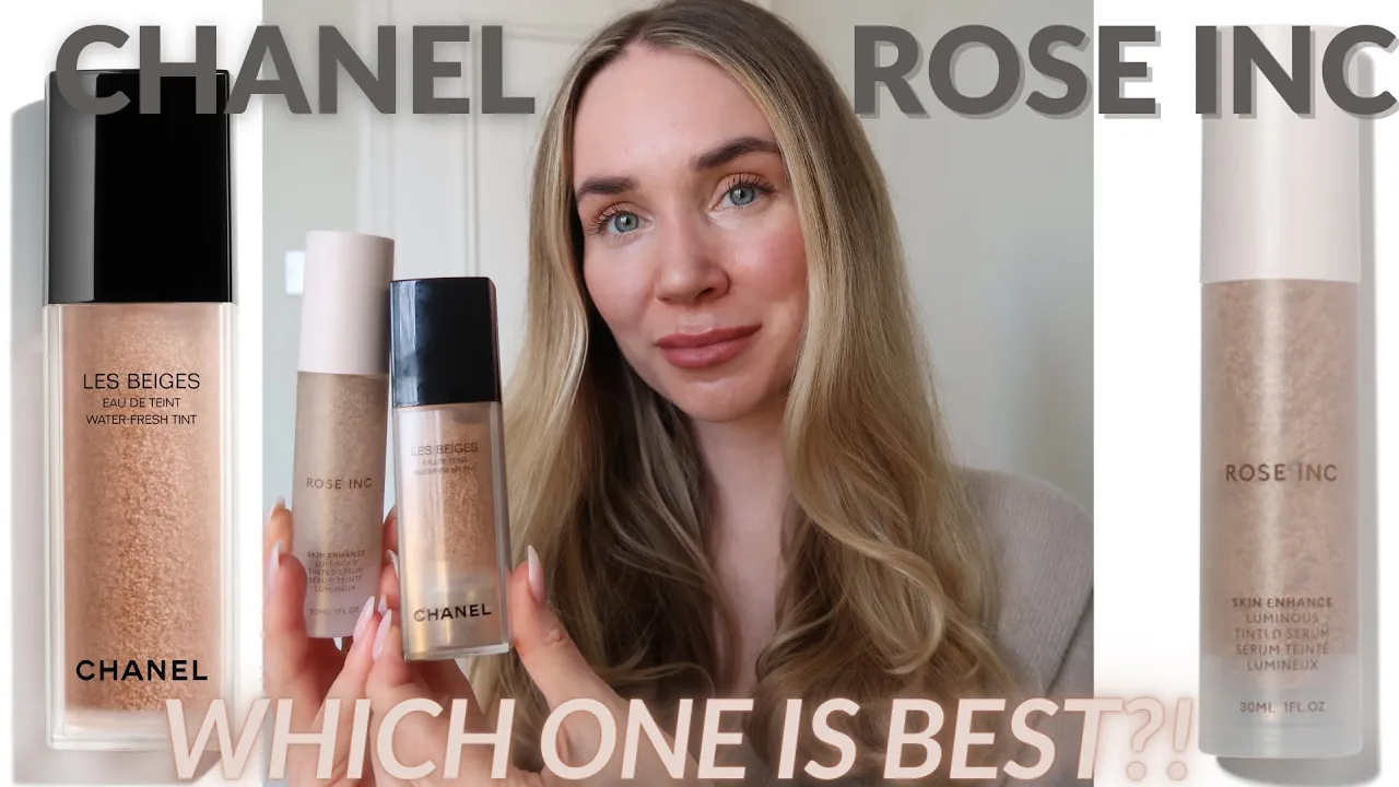 ROSE INC VS CHANEL -- WHICH ONE IS BETTER?! WEAR TEST / REVIEW / DEMO / DUPE?!