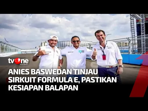 Anies Tinjau Kesiapan Sirkuit Formula E