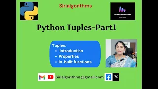 21 Python tuples-part1-Introduction