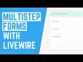Multistep Forms with Laravel Livewire