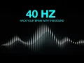 Download Lagu Pure 40 HZ Binaural Beats: The Frequency for FOCUS, MEMORY, and CONCENTRATION