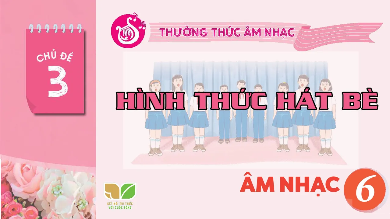Outline Video CHỦ ĐỀ 3: THƯỜNG THỨC ÂM NHẠC: HÌNH THỨC HÁT BÈ | ÂM NHẠC 6 KNTT