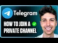 How to Join a Private Telegram Channel Without a Link - Beginner Tutorial 2026