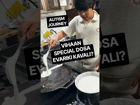 Vihaan Vesina Special Dosalu, Don't miss the Ending 😂 #vihaan #trendingshorts #autism
