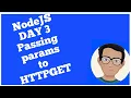 Passing Params to Http GET method NODEJS ExpressJS