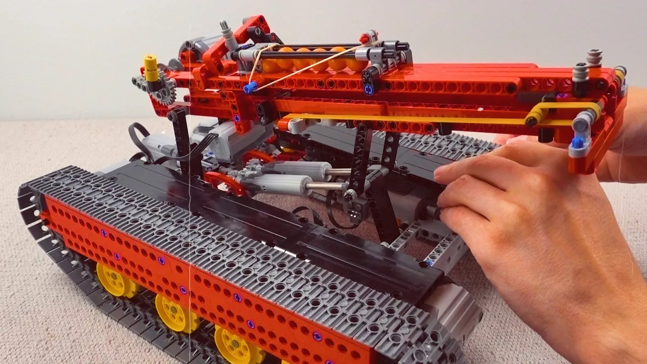 WW2 Lego Micro Brick Battle Sd.Kfz 164 Nashorn tutorial/Instructions. 