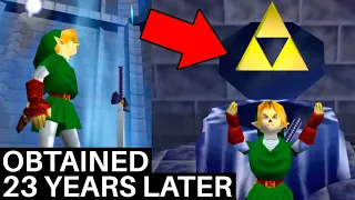 How Players Finally Obtained the Triforce 23 Years Later in Ocarina of Time Zelda