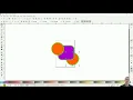 Inskscape 02 - Create a Rectangle and Circle Move Edit and Stack Put in front or behind