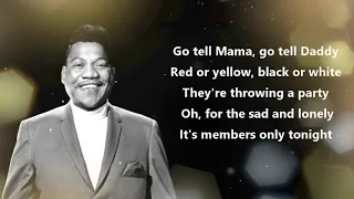 bobby blue bland members only official lyrics video 