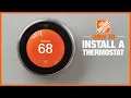 How to Install a Thermostat The Home Depot