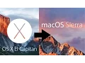 How to update from El Capitan OS X to macOS Sierra