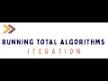 3 7 Running Total Algorithms