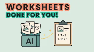 How to create worksheets with AI math and picture supported Free AI worksheet tool for teachers