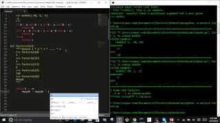 Introduction to Programming Paradigms 6 - Part 1 Errors and Practice Questions