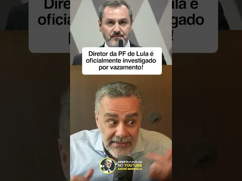 🚨 Diretor da PF de Lula é oficialmente investigado por vazamento!
