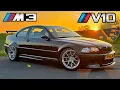 Download Lagu 540HP BMW E46 M3 5.0 V10 // 300KMH REVIEW on AUTOBAHN