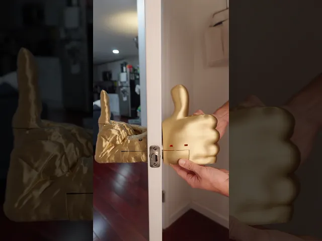 Middle Finger Doorknob! video thumbnail