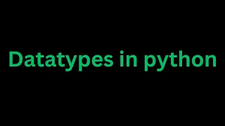 Exploring Data Types in Python A Comprehensive Guide for Beginners