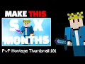 How To Make Minecraft PvP Montage Thumbnails in 2026 100 FREE