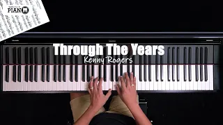 through the years kenny rogers piano cover