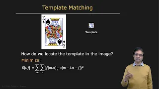 Template Matching by Correlation Image Processing I