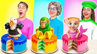 Me Vs Grandma Cooking Challenge Brainrot Battle Crazy Ideas To Cook By Multi DO Challenge 