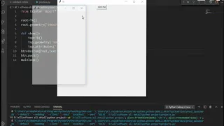 How to make transparent window in python tkinter python project