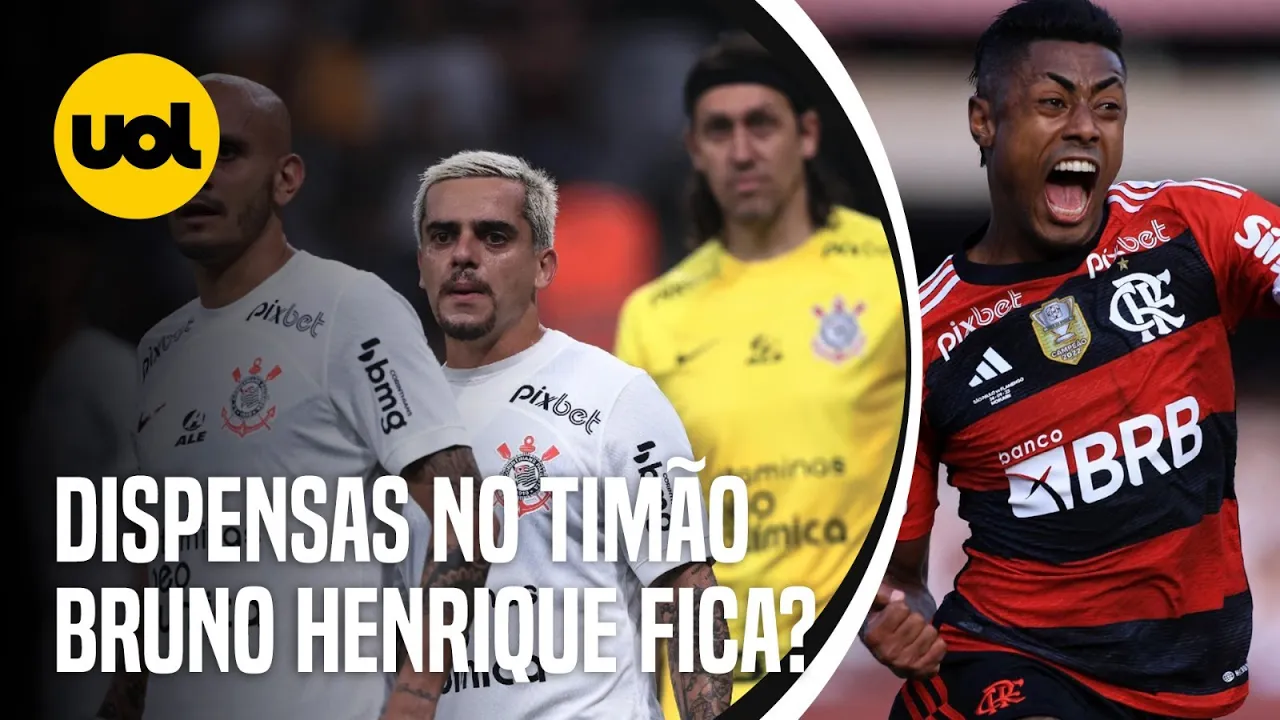 ???? QUAIS JOGADORES DEVEM SER DISPENSADOS DO CORINTHIANS? FLAMENGO RENOVARÁ COM BRUNO HENRIQUE?