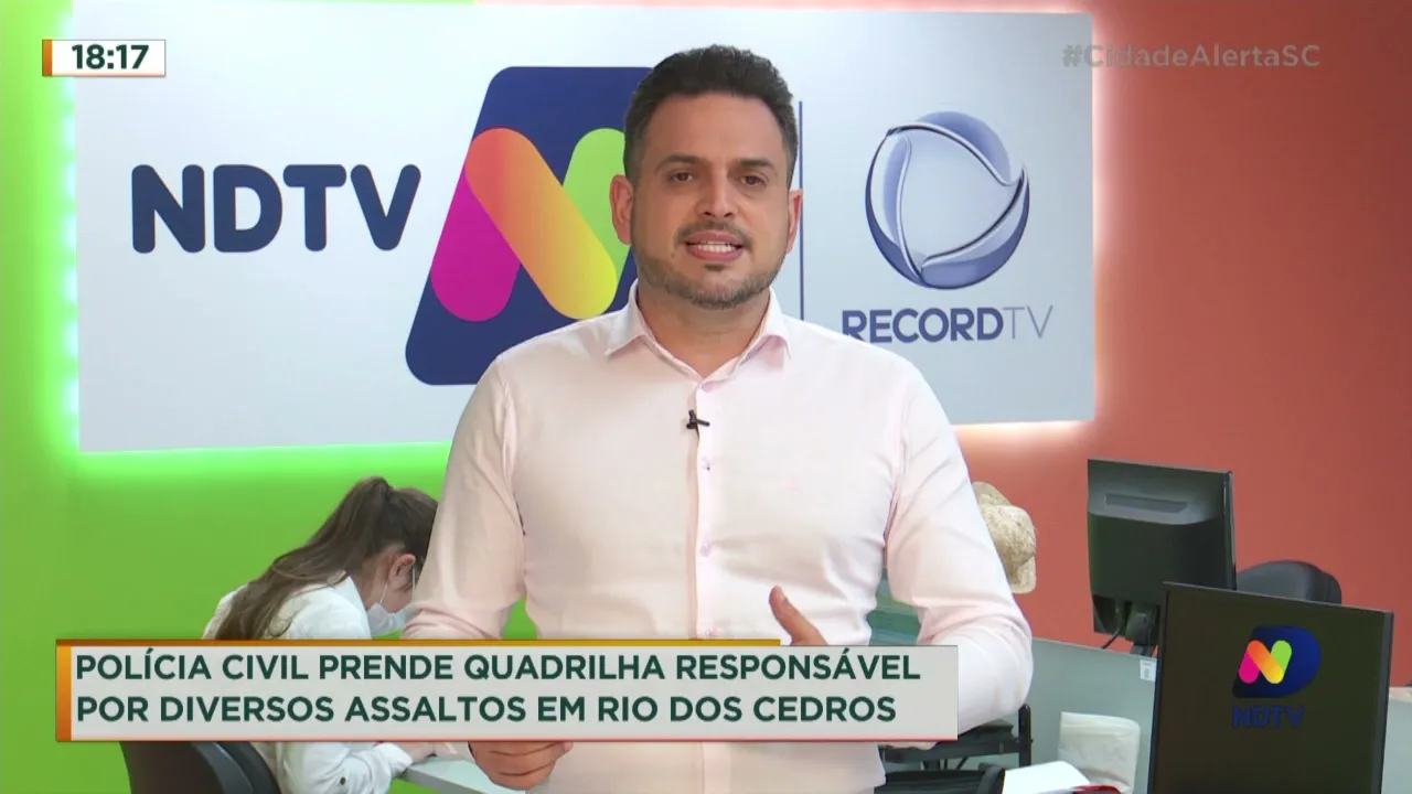 Polícia Civil prende quadrilha responsável por diversos assaltos em Rio dos Cedros
