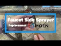 Replacing a Moen Faucet Side Sprayer