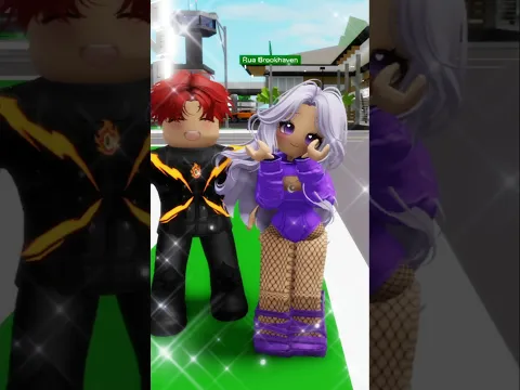 ALUMNA NUEVA ESCONDE UN SECRETO OSCURO PT30 #roblox #brookhaven #shorts #historiasderoblox #roleplay