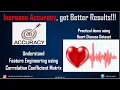 Improve Machine Learning Model Accuracy using Correlation Coefficient Matrix Feature Engineering
