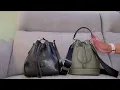 Comparison Coach Dempsey Drawstring Bucket vs Dooney Small Hattie
