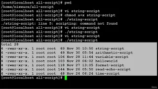 104 String Manipulation in Shell Scripting