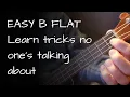 EASY Bb B FLAT for the Ukulele Substitute chords - You never have to play a Bb something wild