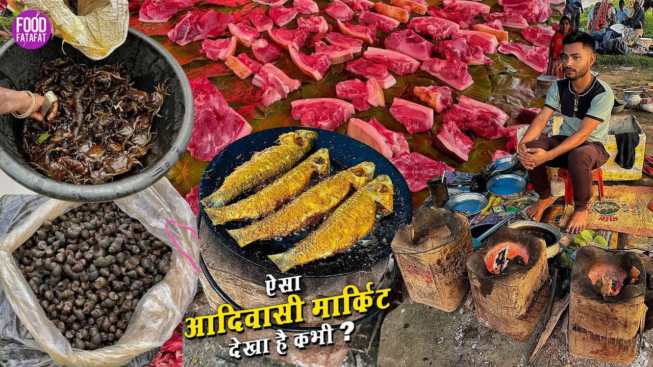           Ranchi Weekly Market   Street Food Ranchi India