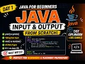 Java DSA Series Master Java Input Output from Scratch