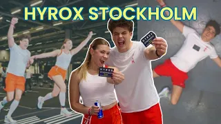 zwaar onderschat hyrox stockholm met mijn vriend vlog stien edlund
