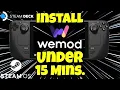 WeMod Steam Deck SteamOS Install Guide Best Game Cheats