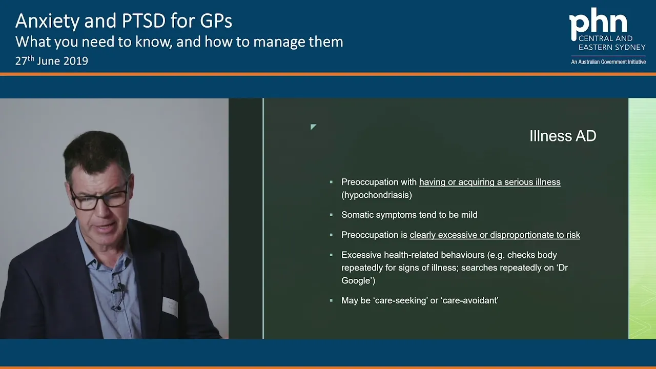 Anxiety Disorders and PTSD in Primary Care Dr Adrian Keller