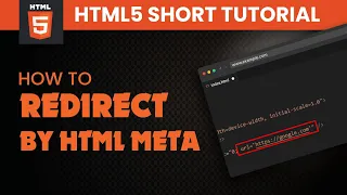 How to html redirect 2024 Skill Wave