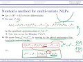 OR2-Algorithms lecture 4 Gradient and Newton s Newton s method for multi variate NLPs