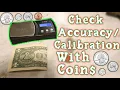 How to Check if Your Scale is Accurate Without Calibration Weights Using Coins