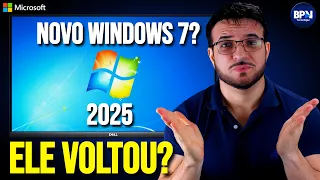 Novo Windows 7 OFICIAL 2025 A VERDADE Que Não Te Falam 