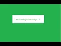 Java Loops I using for loop Hackerrank java challenge solution-4