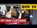 How to Fit VW Campervan Curtains Transporter